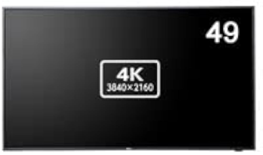 Amazon.co.jp: NEC (NEC) 49型パブリックディスプレイ/3840×2160/USB