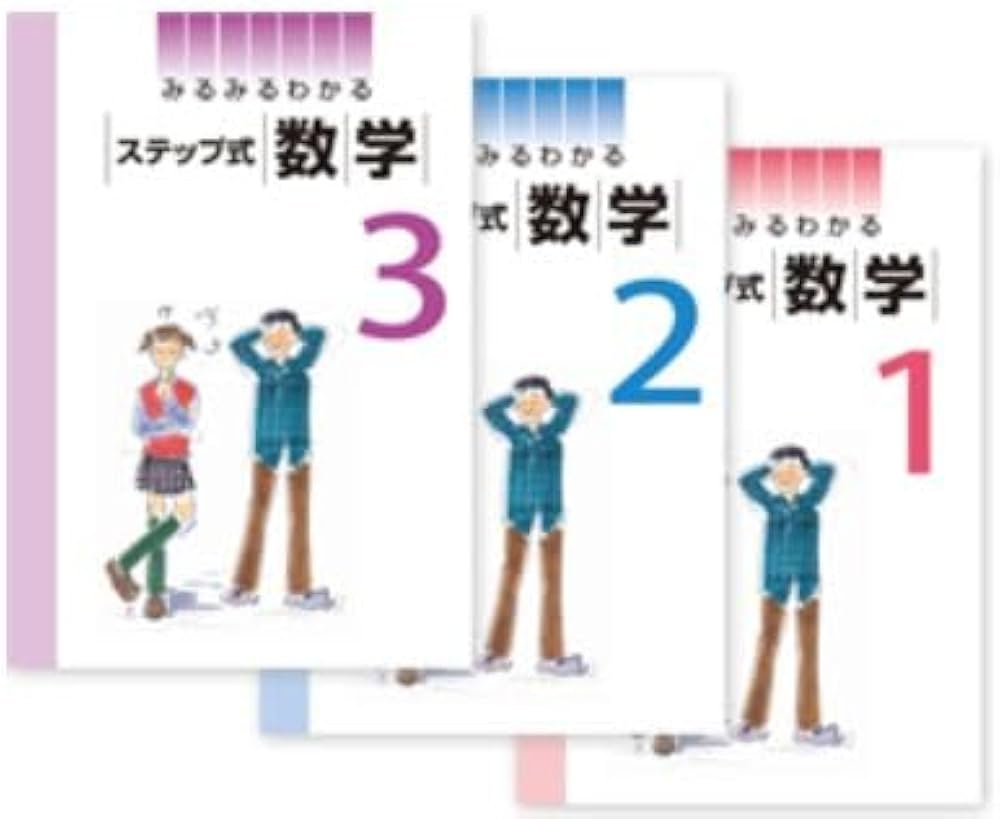 Amazon.co.jp: みるみるわかる ステップ式 数学 中3 2025年度版
