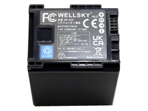 Amazon | NLC BP-820 BP-828 互換バッテリー [ 純正充電器で充電可能