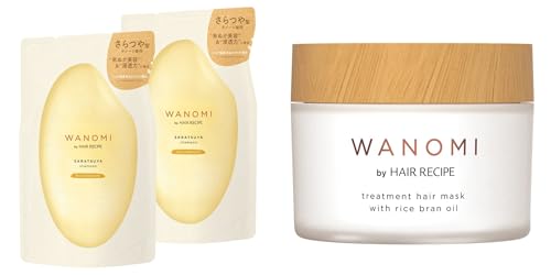 P&G ヘアレシピ 和の実 さらつや シャンプー 300ml 2個セット 詰め替え