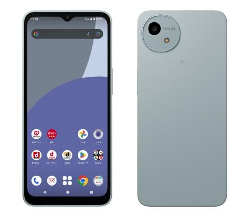 Amazon | Simフリー AQUOS wish4 SH-52E ブルー docomoモデルSIMフリー
