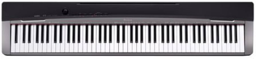 Amazon.co.jp: CASIO 電子ピアノ Privia ブラックメタリック調 鍵盤数