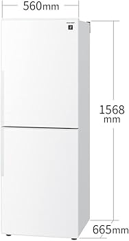 Amazon | シャープ SHARP 冷蔵庫 SJ-PD28J-W プラズマクラスター(幅