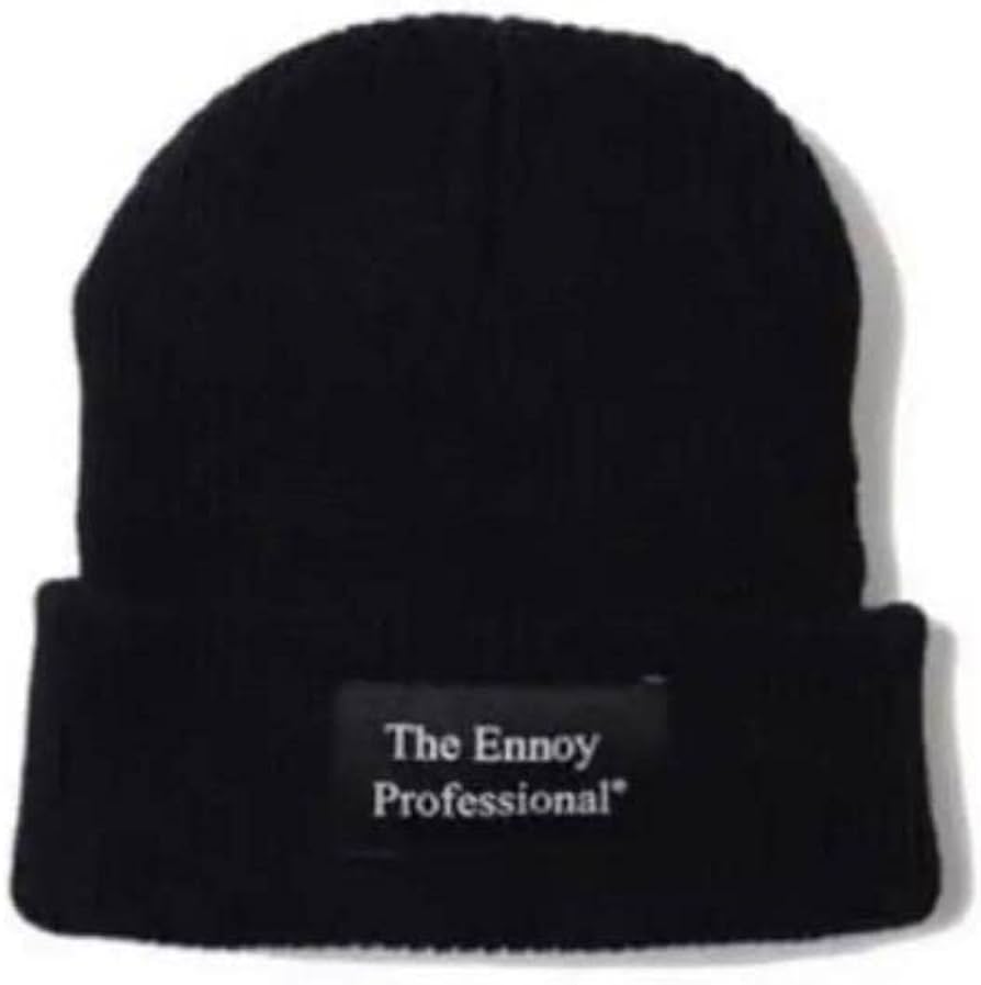 Amazon.co.jp: ennoy ニット帽 黒 ブラック スタイリスト私物 エンノイ