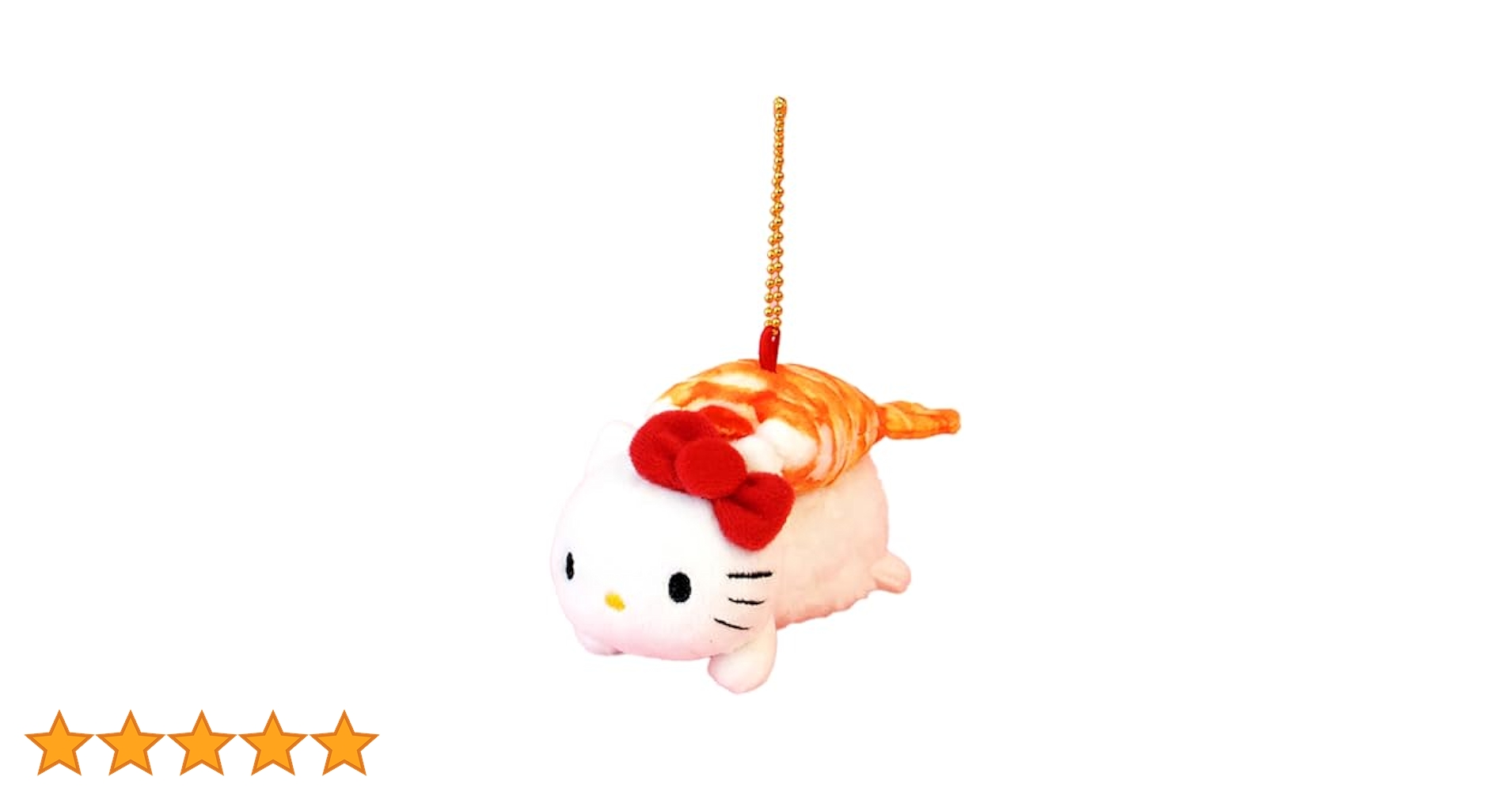 ハローキティかっぱ寿司限定いくら軍艦寿司ぬいぐるレア