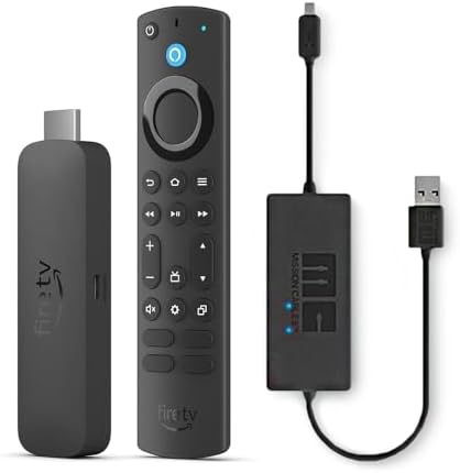 Amazon.com: Amazon Fire TV Stick 4K Max with USB Power Cable