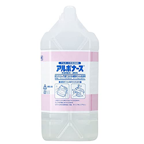Amazon.co.jp: アルボース アルボナース 4L×4本セット 手指消毒液