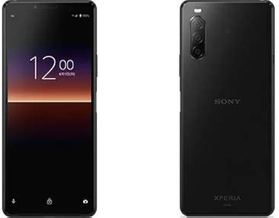 Amazon | au Xperia 10 II SOV43 (SOV43SKA) SIMロック解除済 ブラック