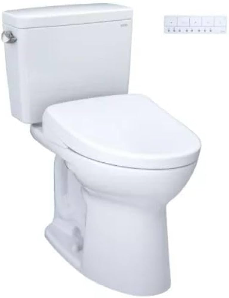 TOTO® Drake® WASHLET®+ Two-Piece Elongated 1.6 GPF TORNADO FLUSH