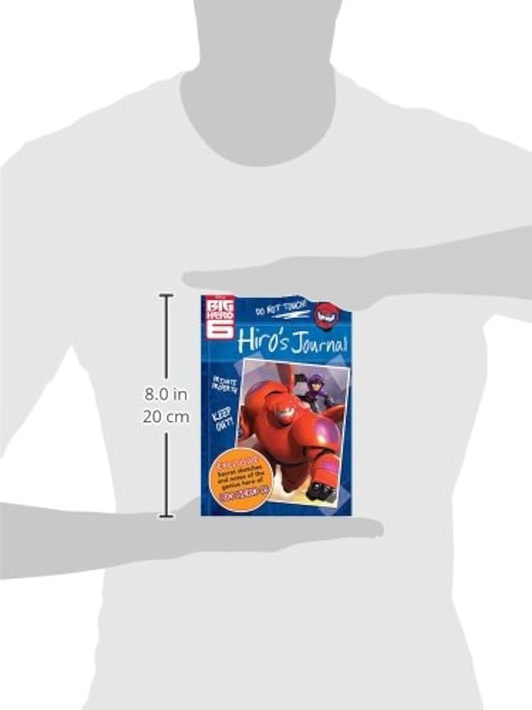 Disney Big Hero 6 Hiro's Journal: Disney: 9780794432058: Amazon