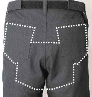 Amazon.co.jp: [パワーエイジ] ソフトフィットパンツ ブラック サイズ