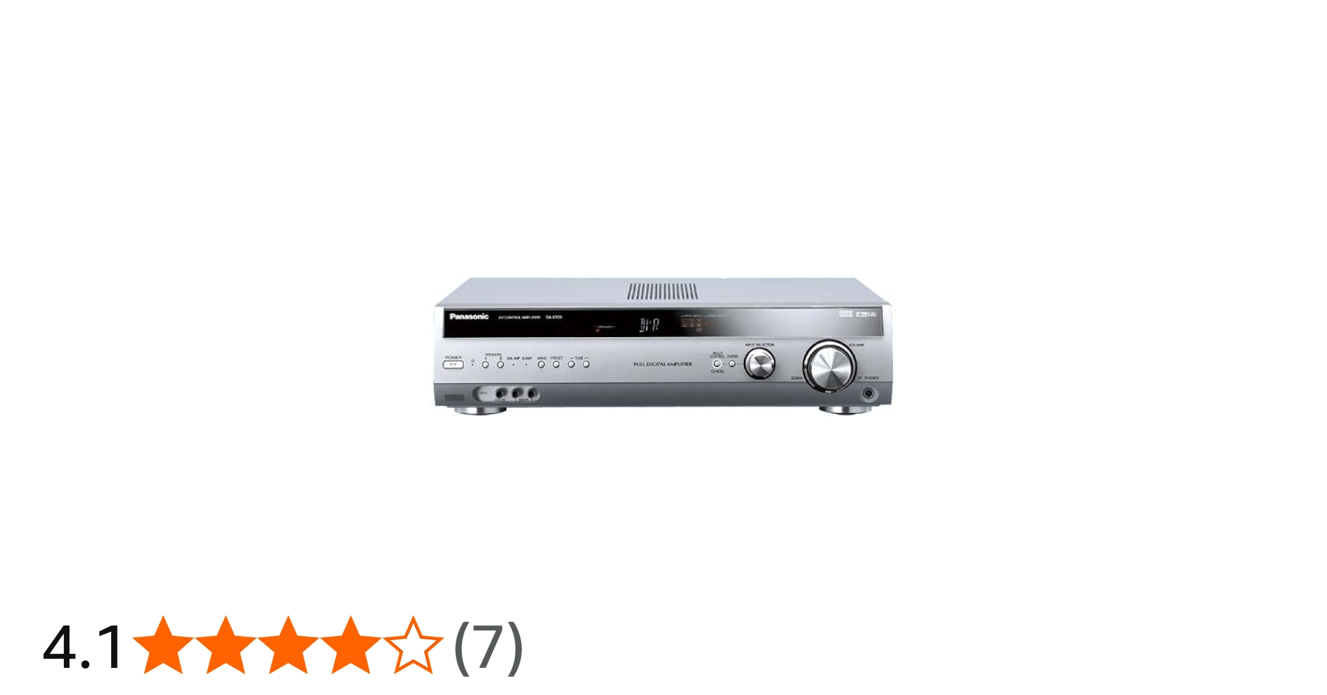 Amazon.co.jp: Panasonic 7.1chデジタルAVコントロールアンプ SA-XR55