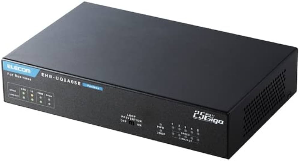 Amazon | エレコム 法人用ノン・インテリジェントスイッチングハブ 2.5
