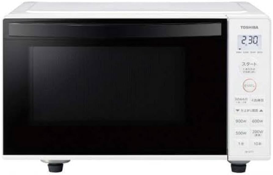 Amazon | 東芝 TOSHIBA 単機能電子レンジ 17L フラット庫内 ホワイト