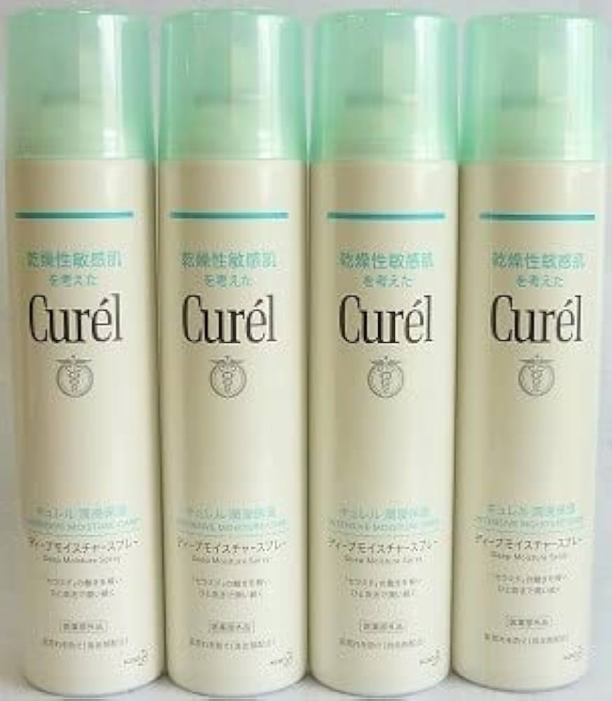 Amazon | ［4個セット］キュレル ディープモイスチャースプレー 250g