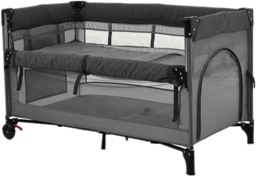 Amazon.co.jp: BTM ベビーベッド ベビーサークル 折りたたみ 添い寝