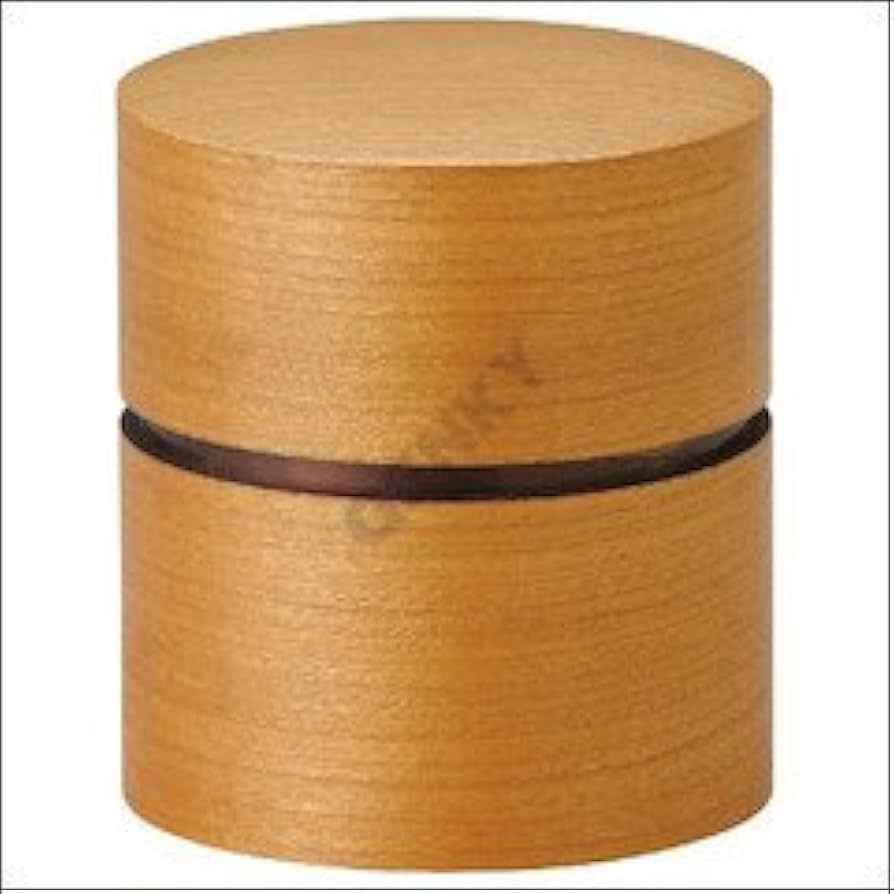 Amazon.co.jp: 帯筒 茶筒(平) さくら 39213 : Home & Kitchen