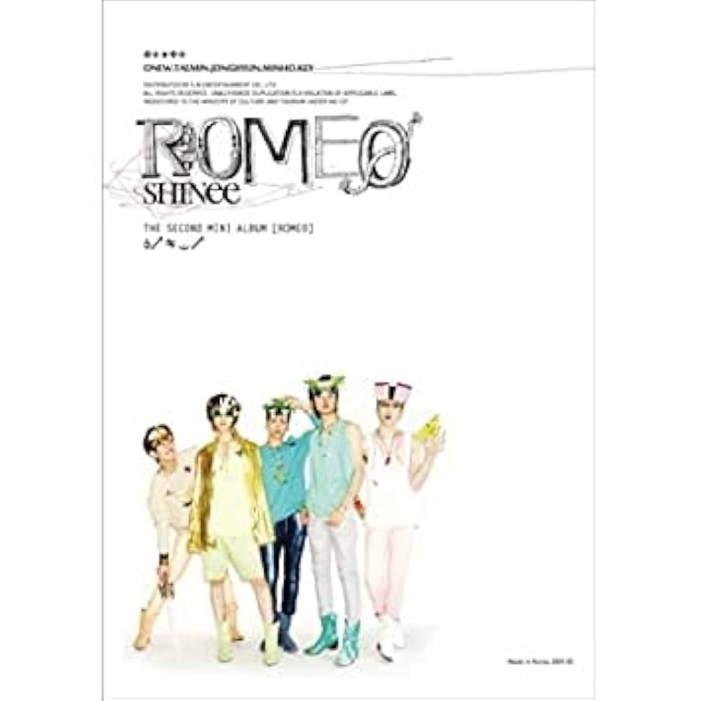 SHINEE - SHINEE ROMEO THE SECOND 2nd MINI ALBUM CD JONGHYUN VER