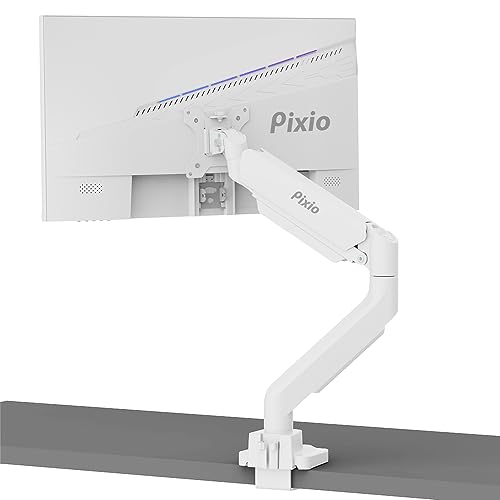 Amazon.co.jp: Pixio PS2S White Monitor Arm, White, Single, Fits 17