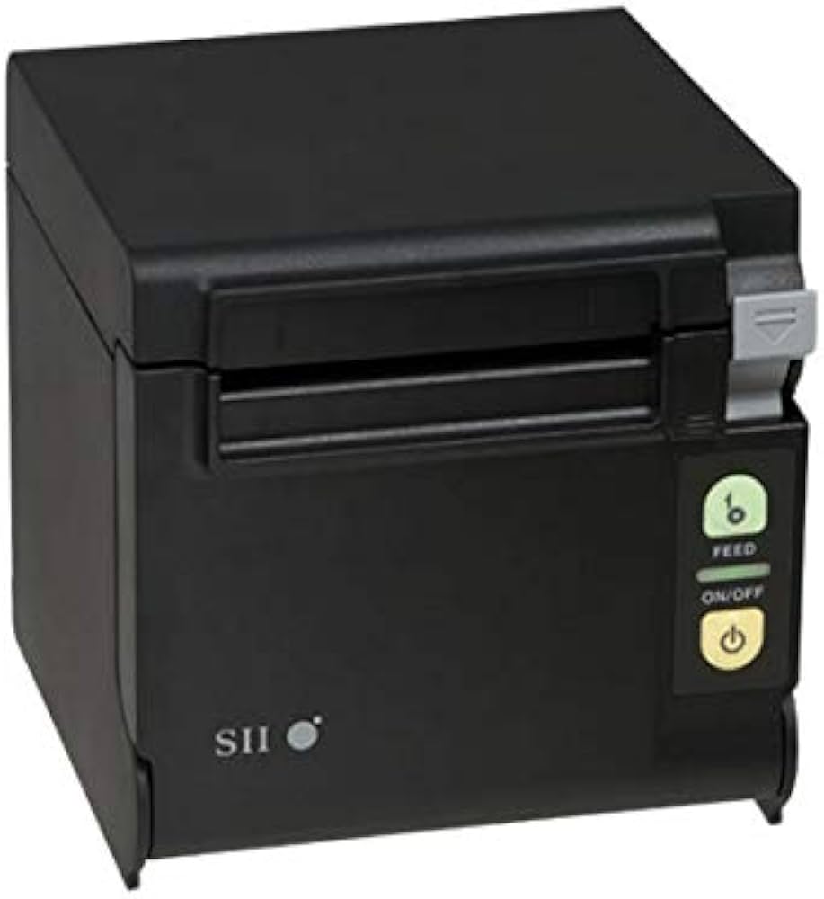 Amazon | セイコーインスツル 据置きプリンター 電源セット付 黒 RP