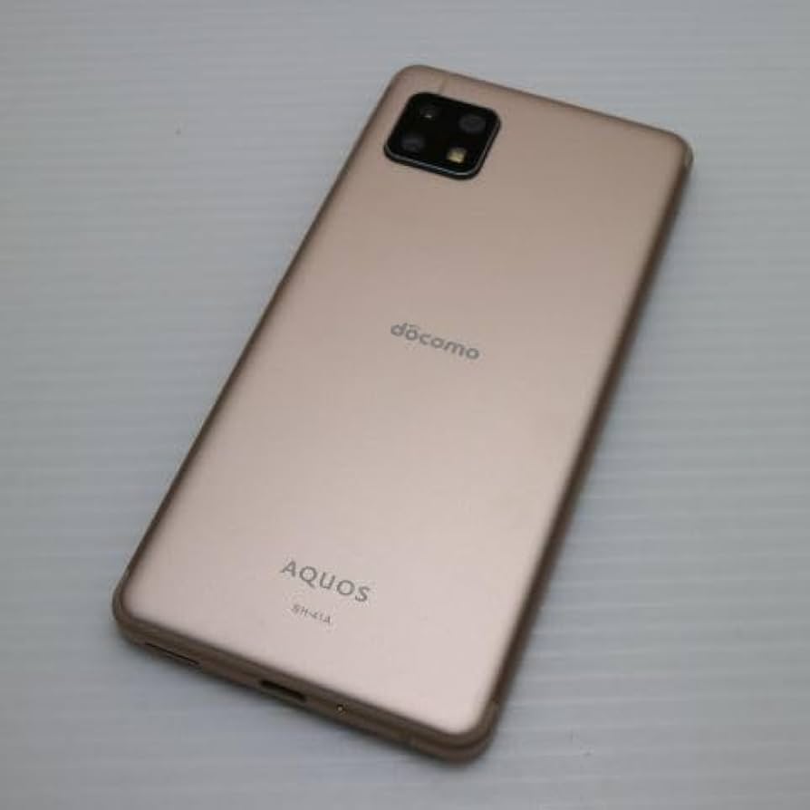 Amazon | SIMフリー docomo AQUOS sense4 SH-41A [ライトカッパー