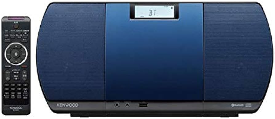 Amazon | ケンウッド Bluetooth コンポ CR-D3-L [ブルー] | JVC
