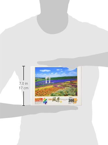 Amazon | エポック社 300ピース ジグソーパズル 日本風景 花の咲く丘