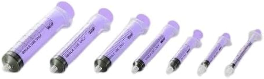 Amazon | トップ(Top) ネオフィードシリンジ 5mL LDチップ パープル 1