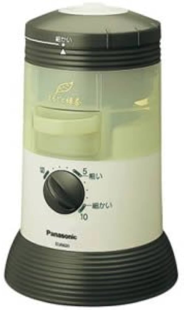 Amazon.co.jp: パナソニック 電動 お茶ミル まるごと緑茶 臼式 緑