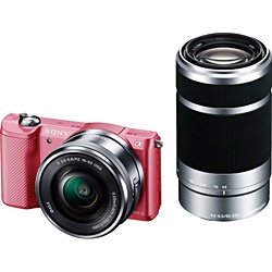 Amazon | SONY α5000 ダブルズームレンズキット(ピンク／デジタル一眼