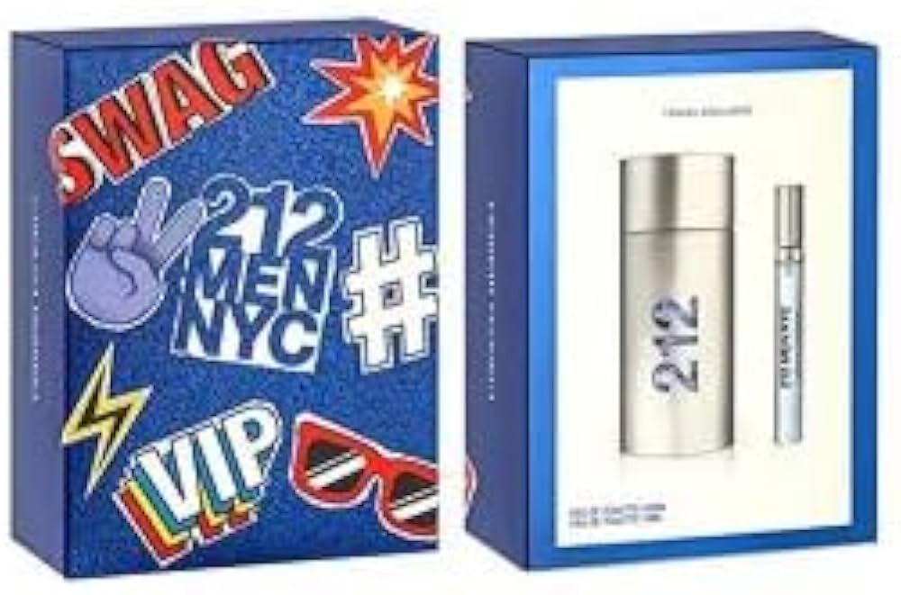 Amazon.com : Carolina Herrera 212 for Men 2 Piece Set (3.4 Ounce