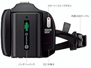 Amazon | SONY ビデオカメラ HDR-CX485 32GB 光学30倍 ブラック