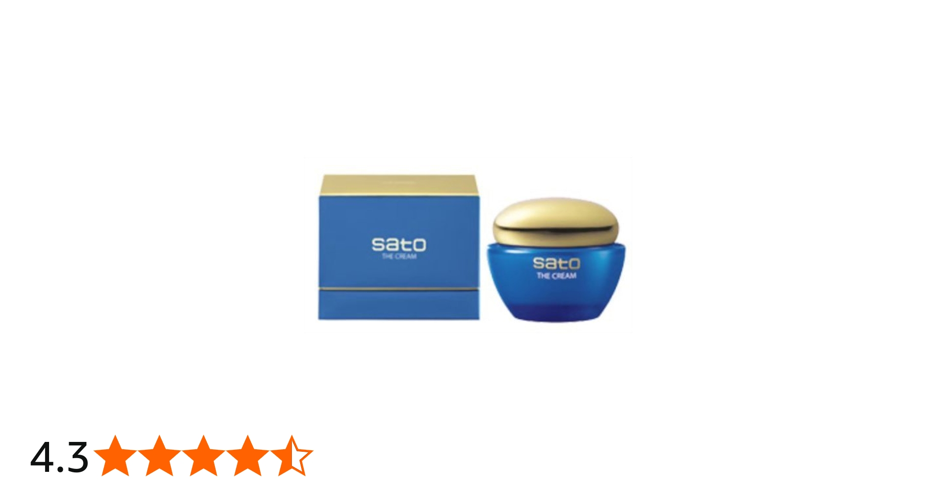 Amazon | サトウ ザ・クリーム(保湿クリーム) 50g | 佐藤製薬 | 乳液