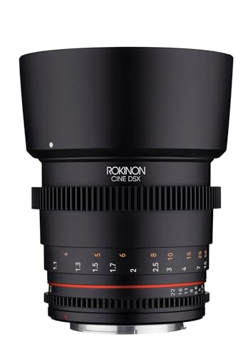 Amazon.co.jp: Rokinon 85mm T1.5 高速フルフレーム シネ DSX レンズ