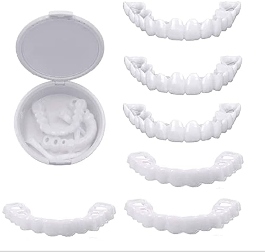 Amazon | 入れ歯 義歯 上下美容入れ歯欠けている歯のための偽の歯の