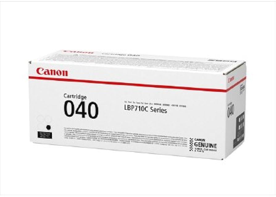 Amazon.co.jp: CANON トナーカートリッジ040 ブラック 純正品
