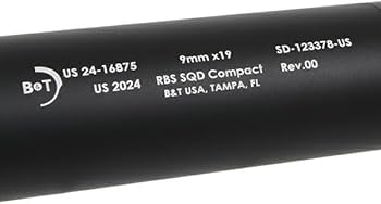 Amazon | RGW B&Tタイプ RBS SQD COMPACT QDダミーサプレッサー