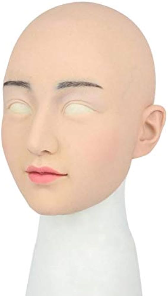 Amazon.co.jp: [CFT TIME]フィメールマスク シリコン製 女装 リアル