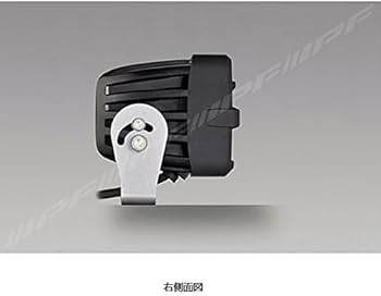 Amazon | IPF フォグランプ LED 2インチ 角型 2200lm(27,000cd) 6000K