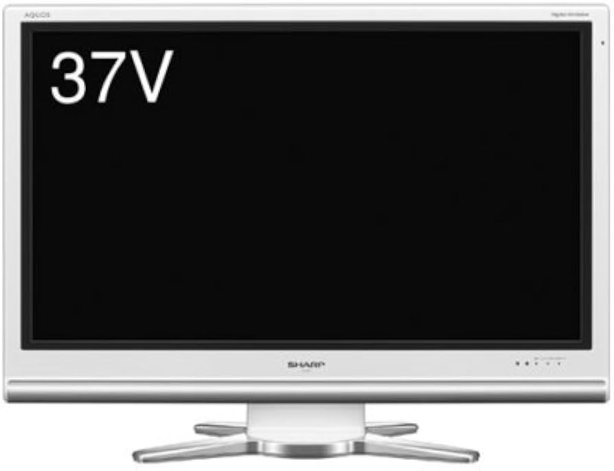 SHARP 液晶テレビ LC-37DX1 日本製 37インチ シルバースタンド