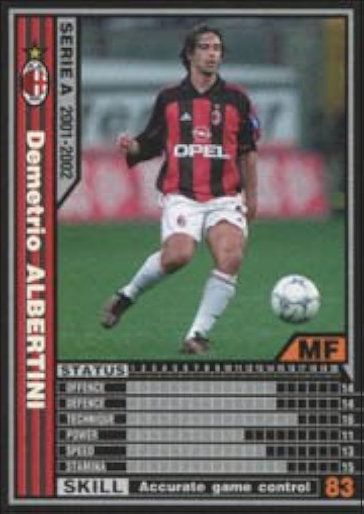 Amazon.co.jp: WCCF/01-02/ミラン/黒/153/ディメトリオ