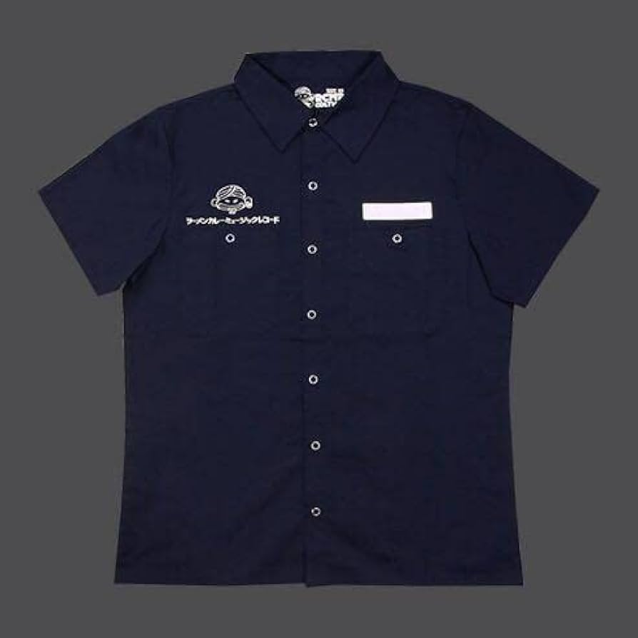 Amazon.co.jp: 奥田民生 ワークシャツ ネイビー S : ファッション