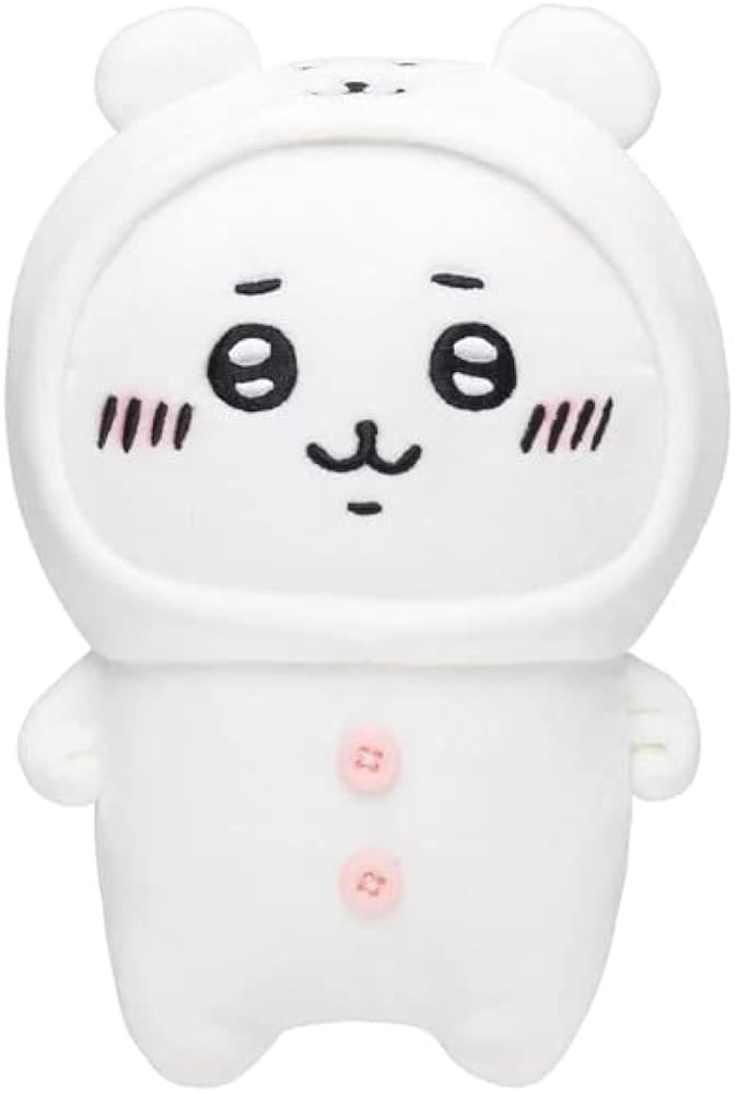 Amazon.co.jp: ナガノのくま ちいかわにかぶられたぬいぐるみS ちい