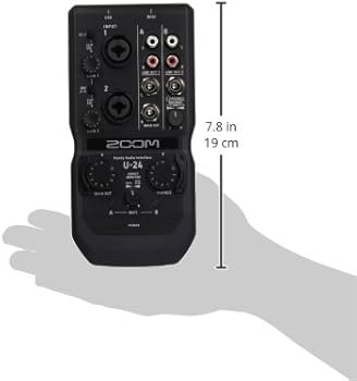 Amazon.co.jp: Zoom U-24チャンネルオーディオインターフェース : 楽器