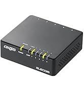 Amazon | エレコム スイッチングハブ 8ポート ギガビット PoE機能搭載