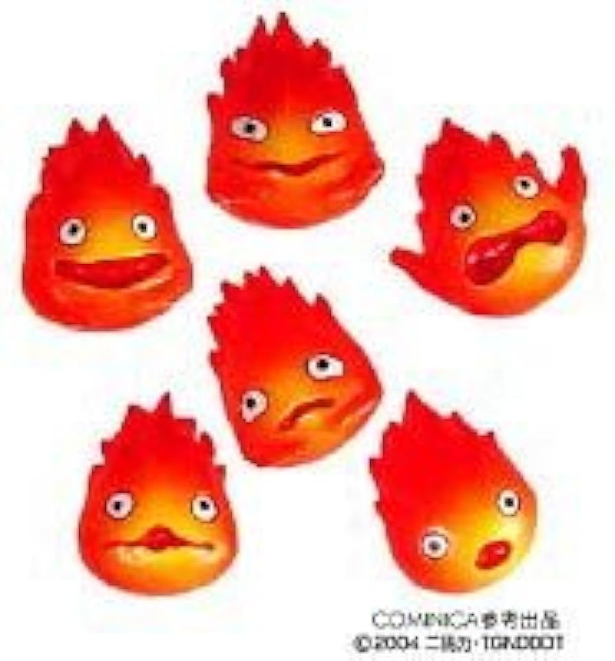 Amazon | ハウルの動く城 プチモデルコレクション カルシファー6種