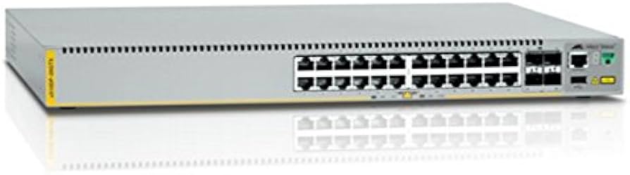 Amazon.co.jp: Allied Telesis AT-X510-28GTX-10 24ポート 10/100