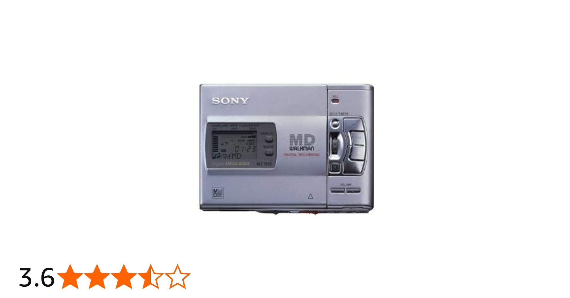 Amazon | SONY ソニー MZ-R50-S シルバー ポータブルMDレコーダー