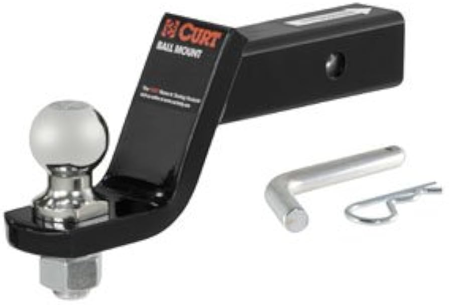 Amazon.co.jp: CURT 正規品 トレーラーヒッチ用 ボールマウント＋2
