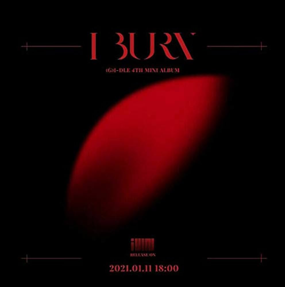 G)I-DLE - (G)I-DLE 4th Mini Album [BURN] FIRE VER. CD+Photo Book+3